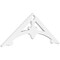 Ekena Millwork Pitch Sellek Architectural Grade PVC Gable Pediment, 36"W x 13 1/2"H x 1"P (9/12) GPP036X014X100SLK - alternate 1